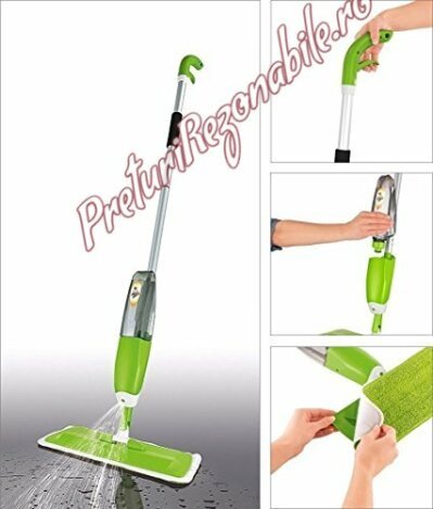 Mop spray cu rezervor pulverizare apa GR467